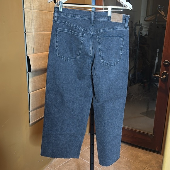 NWOT Madewell The Plus Perfect Vintage Wide-Leg Crop Jean Benley Wash Size 29 - Picture 14 of 16